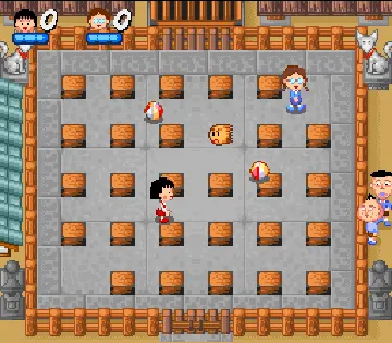 Chibi Maruko-chan - Mezase! Minami no Island!! (Japan) (Sample) screen shot game playing